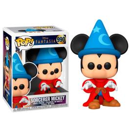 Funko Figura Pop Disney Fantasia 80th Sorcerer Mickey One Size Multicolor