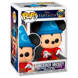 Funko Figura Pop Disney Fantasia 80th Sorcerer Mickey One Size Multicolor