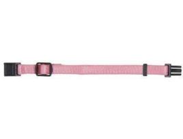 Coleira para Cães  Ajustável (Rosa - 22-35x1cm - Nylon - 6 Un - S - Porte Pequeno)