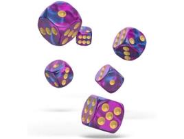 Dados OAKIE DOAKIE D6 16 mm Gemidice (12 Un - Ametista)