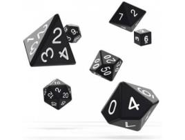 Pacote de Dados  Dice RPG Set Solid (Preto)
