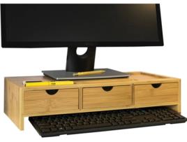 Suporte para Monitor  BBF03-N (Bambu - 51 x 12 x 25 cm)