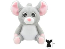Peluche WILD PLANET Rato (12 x 15 x 15 cm - Poliéster)