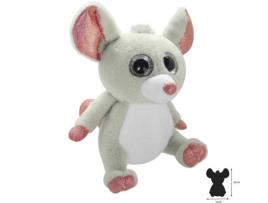 Peluche WILD PLANET Rato (12 x 15 x 15 cm - Poliéster)