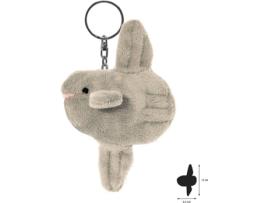 Porta-Chaves de Peluche WILD PLANET Peixe Lua (8.5 x 1 x 12 cm - Poliéster)