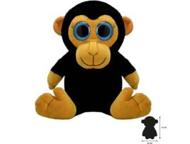 Peluche WILD PLANET Macaco (17 x 20 x 25 cm - Poliéster)