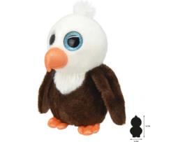 Peluche WILD PLANET Águia (11 x 12 x 15 cm - Poliéster)