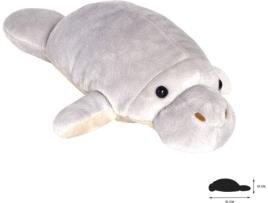 Peluche WILD PLANET Manatee (31 x 11 x 10 cm - Poliéster)