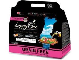 Ração para Gatos HAPPY ONE Mediterraneum (3Kg - Seca - Adulto - Castrados - Sabor: Sardinha)