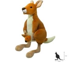 Peluche WILD PLANET Canguru (31 x 18 x 31 cm - Poliéster)