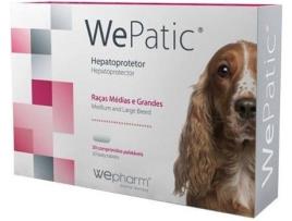 Complemento Alimentar para Cães WEPHARM Protetor Hepático (30 Comprimidos - Porte Médio e Grande)