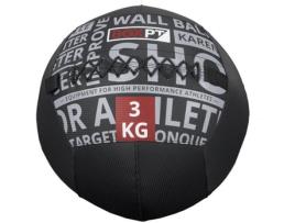 Bola Medicinal  (Preto - 3kg)