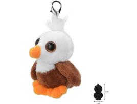 Porta-Chaves de Peluche WILD PLANET Águia (4.5 x 7 x 8 cm - Poliéster)