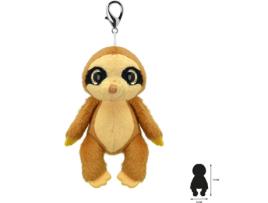 Porta-Chaves de Peluche WILD PLANET Preguiça (4 x 9 x 11 cm - Poliéster)