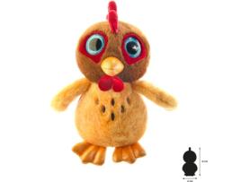 Peluche WILD PLANET Galinha (16 x 14 x 17 cm - Poliéster)