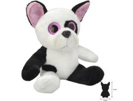 Peluche WILD PLANET Bulldog Francês (16 x 22 x 24 cm - Poliéster)