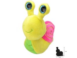 Peluche WILD PLANET Caracol (14 x 12 x 17 cm - Poliéster)