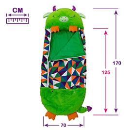 Peluche DORMI LOCOS Dragão Verde (170 cm)