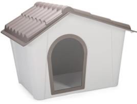 Casota para Cães e Gatos  Zeus (Branco - 53x46x48cm)