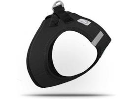 Peitoral para Cães  Ajustável e Refletor (Preto - 52-59cm - XL - Porte Grande)