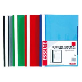 Cassificador com Ferragem, A4, Azul, Embalagem de 10 Unidades
