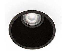 Candeeiro de Teto  Fresh (Preto - GU10 - Máx. 50W - Alumínio)