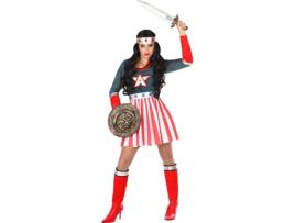 Fato de Mulher DISFRAZZES Capitã (Tam: M/L)
