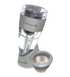Oxigenador de Vinho VIN BOUQUET Transparente e Cinzento