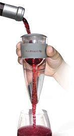 Oxigenador de Vinho VIN BOUQUET Transparente e Cinzento