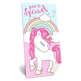 Toalha Praia Unicórnio You re Special Microfibra