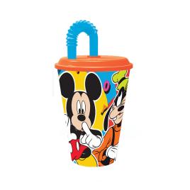 Copo com Palhinha Mickey  430ml