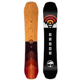 Arbor Shiloh Camber Snowboard Castanho 159