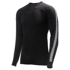 Helly Hansen Dry Stripe Crew Long Sleeve Base Layer Preto XS