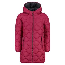 Cmp Girl Fix Hood 32z1145 Parka Rosa 4 Years