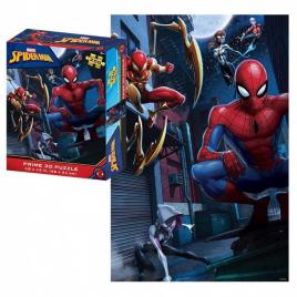 Marvel Lenticular Marvel Spiderman Puzzle Colorido