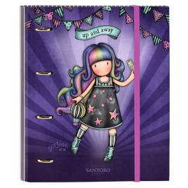 Safta Gorjuss™ Fairground Up And Away Folder Roxo