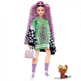 Barbie Extra Racing Jacket Doll Colorido