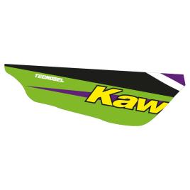 Tecnosel Team Kawasaki 98 14v02 Seat Cover Amarelo