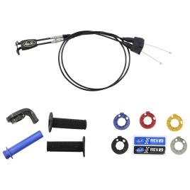 Motion Pro Rev3 Suzuki 01-2986 Throttle Kit Prateado