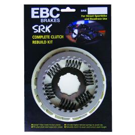 Ebc Srk Series Street Racer Aramid Fiber Srk099 Full Clutch Prateado