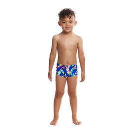 Funky Trunks Printed Trunk Azul 3 Years