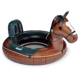 Bigmouth Inc Horse River Tube Float Dourado 81 x 117 x 152 cm