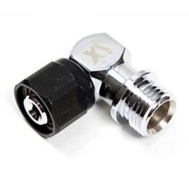 Xs Scuba 90 Degree Right Angle Adapter Lp Prateado