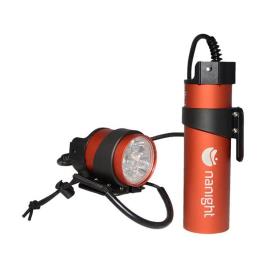 Nanight Tech 2 Charge Port Flashlight Laranja 4000 Lumens