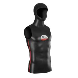 C4 Ultra Stretch 2 Mm Hooded Undersuit Preto L