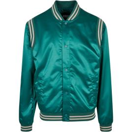 Cayler & Sons Satin College Jacket Verde S