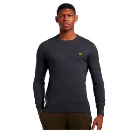 Lyle & Scott Cotton Merino Sweatshirt Cinzento L