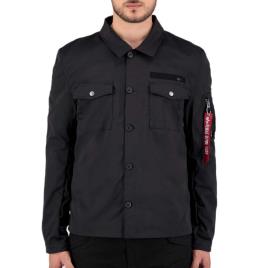 Alpha Industries 108123 Overshirt Preto M