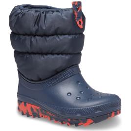 Crocs Classic Neo Puff K Boots Azul EU 29-30