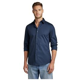 G-star Slim Long Sleeve Shirt Azul XS